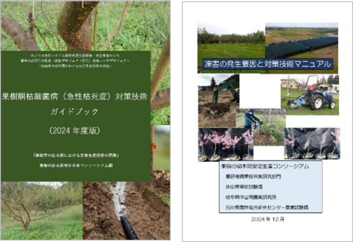 果樹胴枯細菌病対策技術ガイドブック